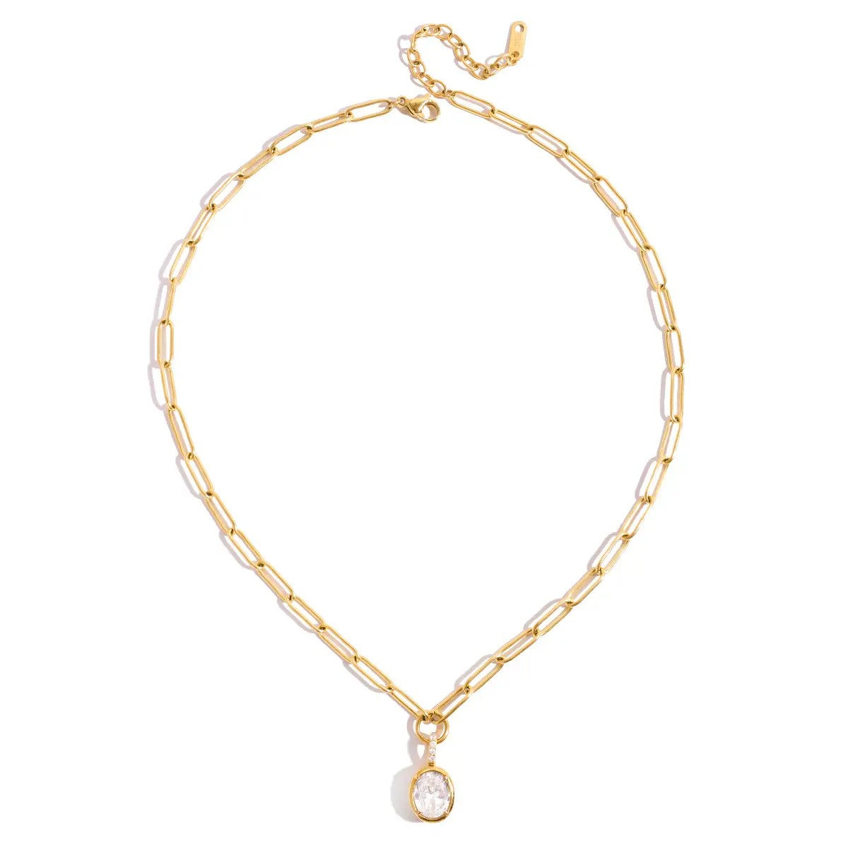 Radiant Drop Necklace