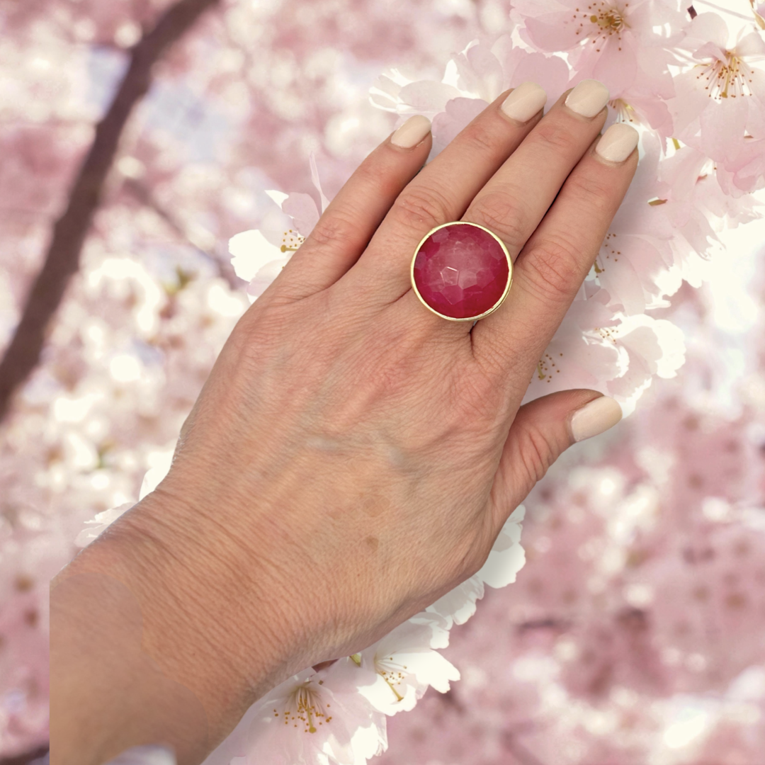 Punch of Pink Ring
