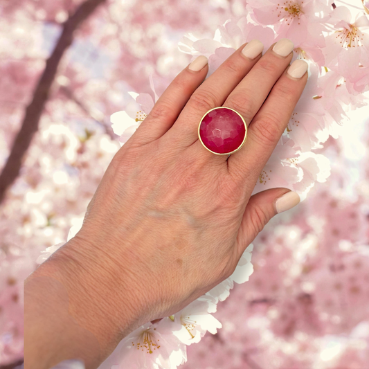 Punch of Pink Ring