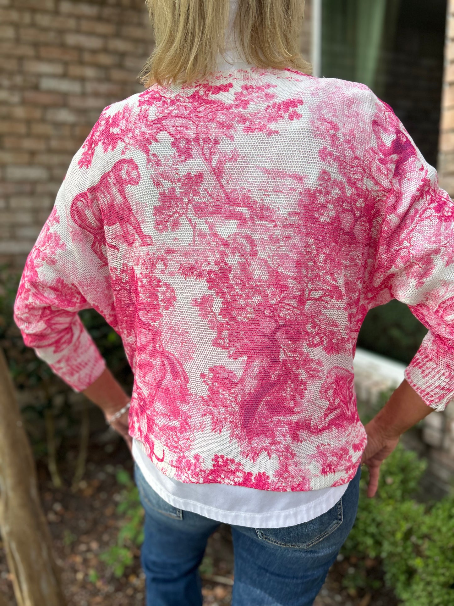 Pink Toile Amalfi Knit