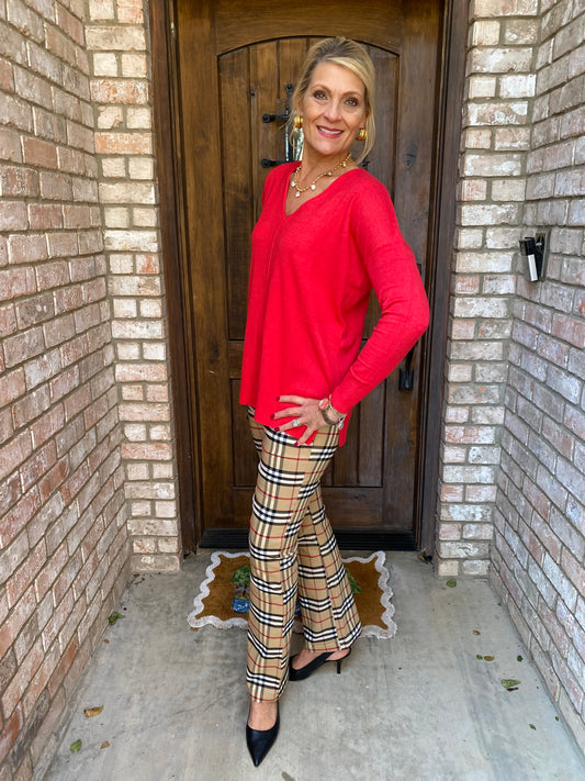 Kensington Plaid Pant