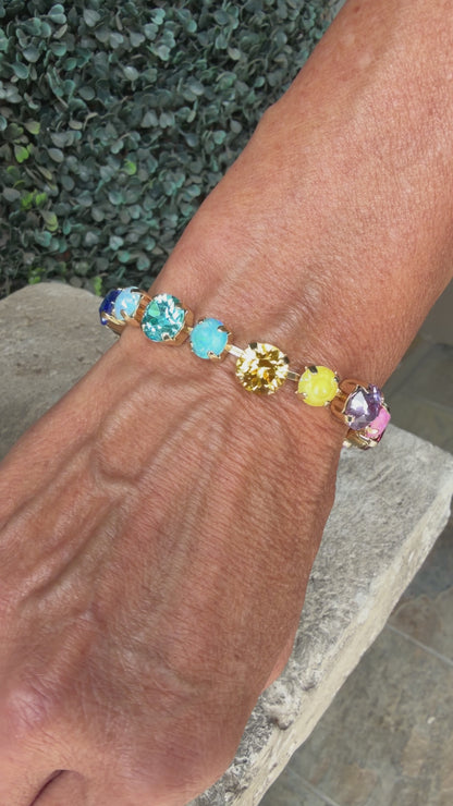 Brillant Moments Bracelet-LARGE STONE Rainbow
