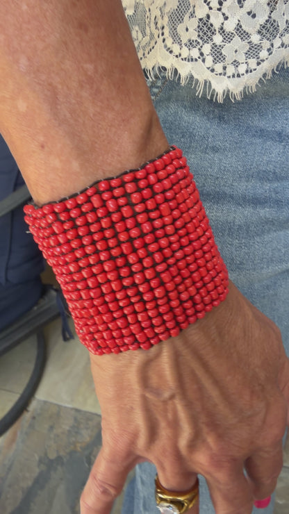 Statment Beaded Bracelet