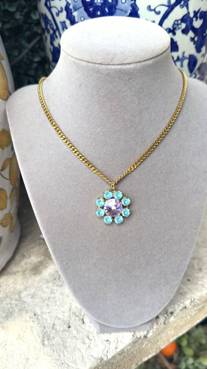 Tova Twiggy Necklace-Blue