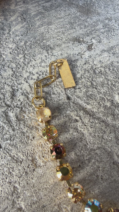TOVA Sarina Bracelet- Custom Pink to Pearl