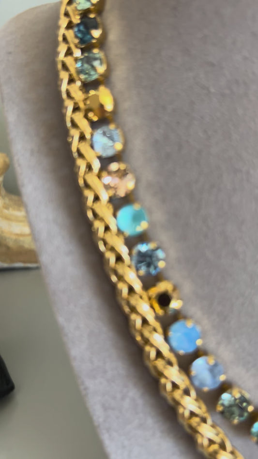 TOVA Custom Oakland Necklace-Smokey Milan