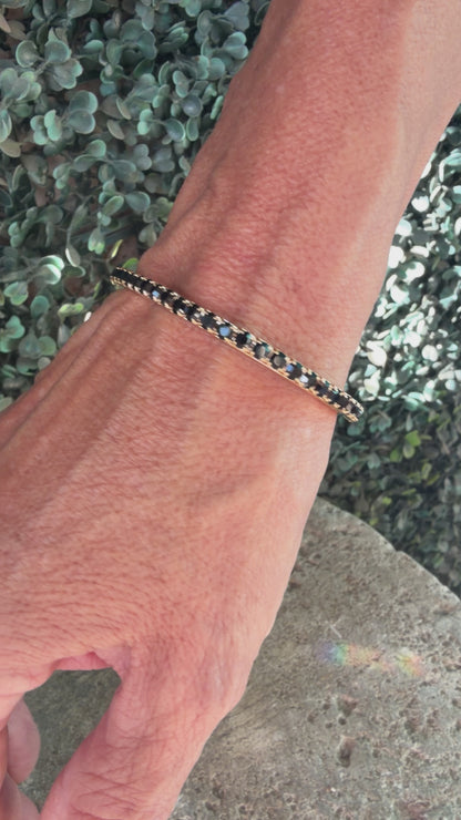 Tova Rae Cuff- Jet Black