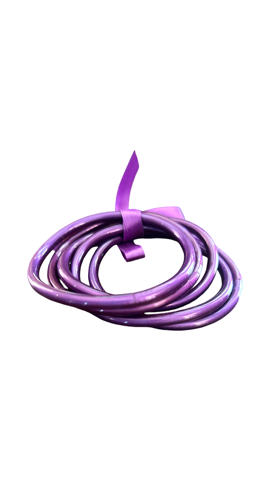 Purple Bangle Set