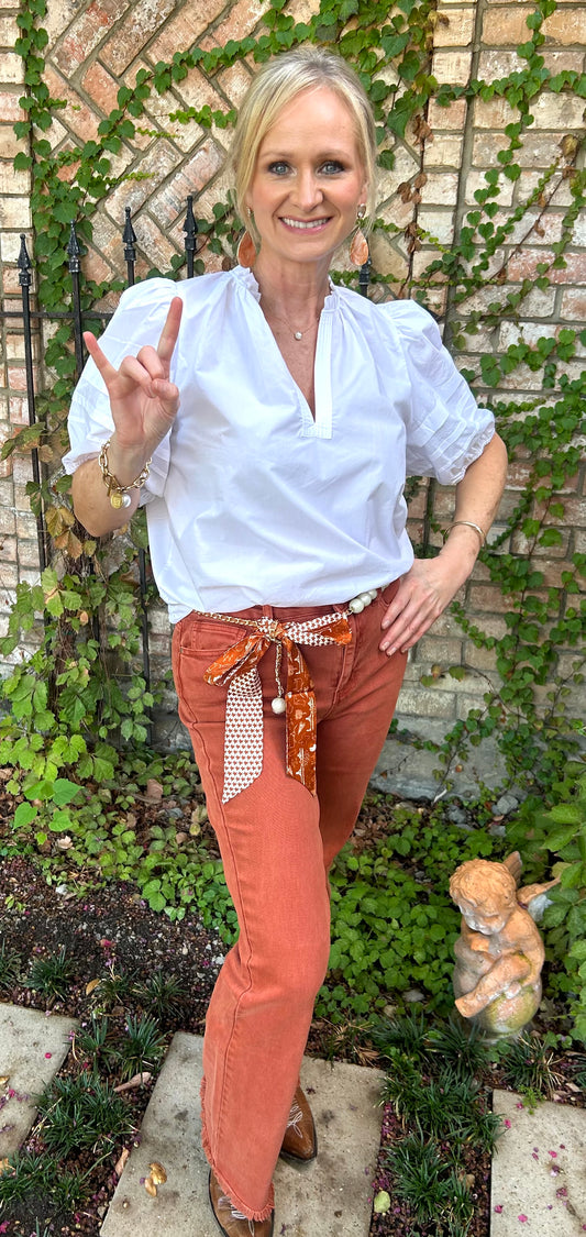 Rust Washed Jean
