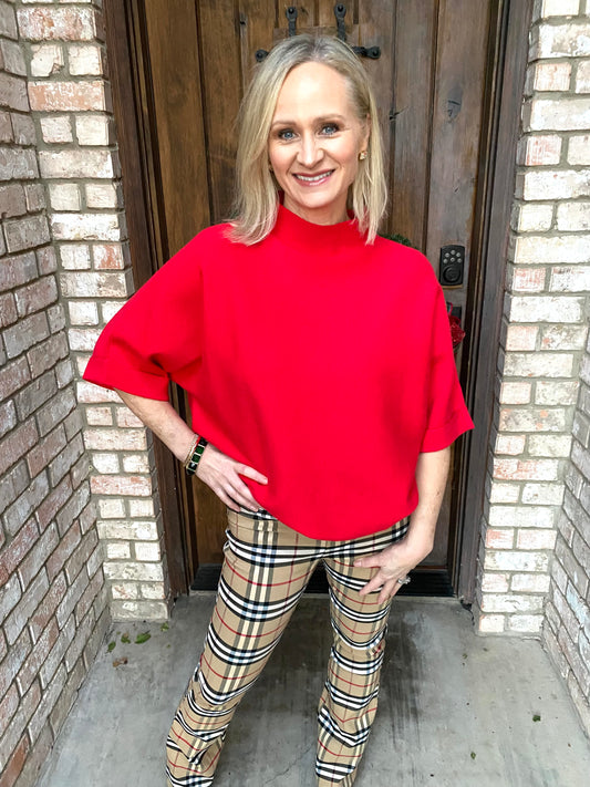 Scarlet Statement Sweater