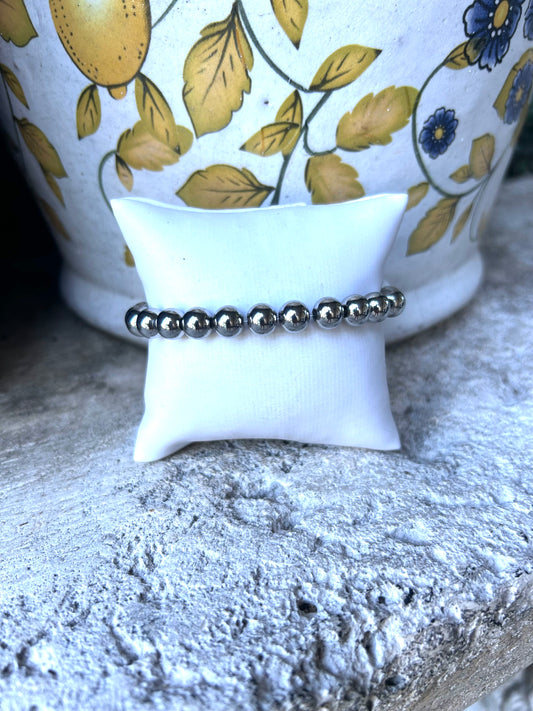 Silver Pebble Bracelet