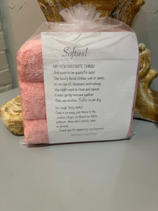 Softies Face Clothes