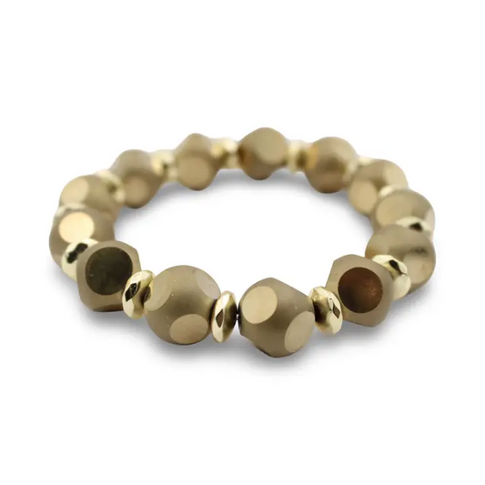 Sparkle Hour Bracelet- Gold