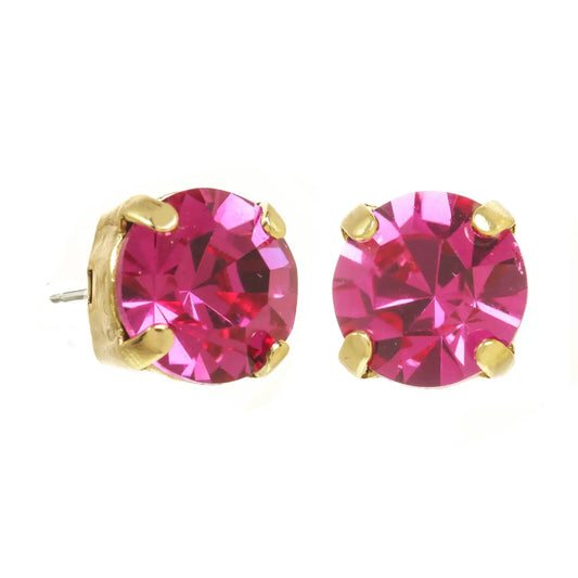 TOVA Oakland Stud Earrings-Pink