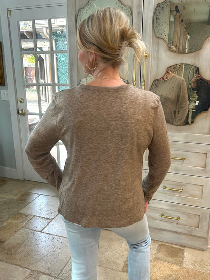 Simple Taupe Tee