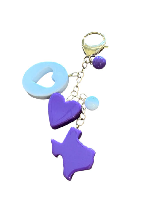 TCU Bag Charm