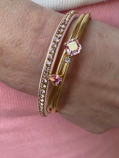 Ada Tova Bangle -Light Rose