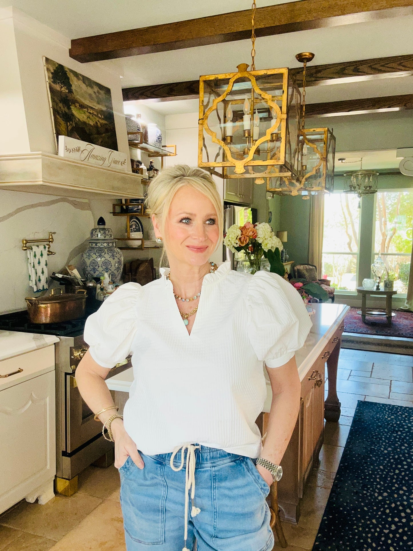 White Petal Blouse