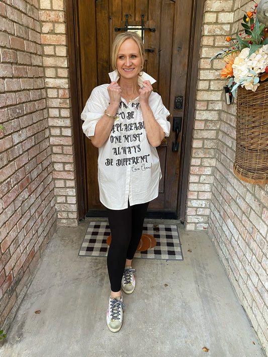 Words of Coco Blouse